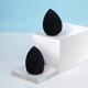 Pac 3D Sponge Set Limited Edition Holographic (Water Drop, Olive Cut) (Glitter Black) 2's - Sponges & Applicators