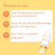 Wishcare Sunscreen Body Lotion SPF50 PA+++ - In Vivo Tested-UV Protection - No White Cast (200ml) - Body Sunscreen