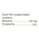 PRUCROS 40mg Tablet 10's - Allergies-Ant