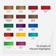 Streax Ultralights Hair Colour Highlight Kit, Purple Hair Colour, Plum Purple, 1's - Crème