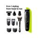 Braun MGK5380, 9-in-1 Beard Trimmer for Men from Gillette, All-in-One Tool, 7 Attachments Black and Nordic Blue 375 gm - Grooming Kits