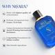 Nisara Blue Seduction Perfume Long Lasting Fragrance Aromatic Fougere Woody Eau De Parfum For Men 100 ml - Men Perfumes (Edt/Edp)