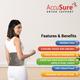AccuSure Fabric Heating Pad - Grey (XL) 1's - Heating Belt