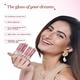 Gush Beauty Glaze Lip Oil Gloss High Shine and Hydrating Brown Gloss - Honey Drip 2.8 ml - Lip Glosses