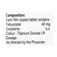 FURITAS 40mg Tablet 10's - Gout