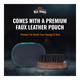 Man Arden Beard Brush with Leather Pouch 1's - Beard Comb
