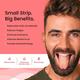 Wellbeing Nutrition Melts Instant Energy, 100% Plant Based Green Tea Caffeine, Essential Electrolytes and Vitamins (30 Strips) - Energy Drinks