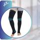 Flamingo Premium Varicose Vein Stockings (OC2070) (XXXL) - Black & Tourquise 1's - Knee/Ankle/Leg/Foot Supports