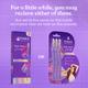 Bombae Glamup Beauty Razor, Reusable and Painless Face Razor 3's - Face & Eyebrow Razors