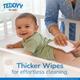 Teddyy Baby Wet Wipes 72's - Diapers & Wipes