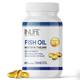 INLIFE Fish Oil 1000 mg Softgel 60's - Omega Fish Oil Fatty Acids