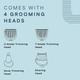 Winston Groom Lite 4-In-1 Men's Grooming Set 1's - Trimmers
