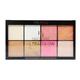 Half N Half HD Pro, Ultra Glow Multicolour Baked Highlighter Palette, Multicolor - 01 24 gm - Highlighters & Illuminators
