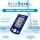 AccuSure Automatic Digital Blood Pressure Monitor - Grey (BP09) 1's - Blood Pressure Monitor Device