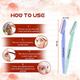 Majestique Eyebrow Razor Shaper & Trimmer Eyebrow Razor FC65 1's - Sharpeners