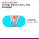 Flamingo Premium Below Knee Stockings (OC2073) (M) 1's - Knee/Ankle/Leg/Foot Supports