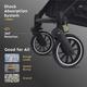 R for Rabbit Pocket Air Stroller - Black 1's - Baby Safety
