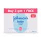Johnson's Baby Soap (Buy 3 Get 1) 150 gm - Baby Soap