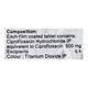 Ciprodac 500mg Tablet 10'S - Bacterial Infections-Qui