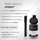 Thick Fiber Root Touch Up Powder - Dark Brown 4 gm - Clays & Mousses