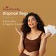 Carmesi Sensitive Sanitary Pads L Certified 100 Percent Rash-Free with Disposal Bags 10's - Maternity Pads