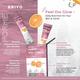 Briyo Forme Collagen + Hyaluronic Acid Structural Support Drink Mix Sugar Free Sachets - Orange Flavour (Pack of 10 x 11.6 g) - Nutritional Supplement