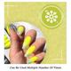 Nails On Board Handmade Press On Gel Nails- Holographic Lemon Yellow X Small 50 gm - Nail Care
