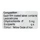 L Cetriver 5mg Tablet 10'S - Allergies-Ant