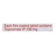 Topaz 100mg Tablet 15'S - Epilepsy/Convulsion-Ant