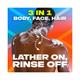Axe Sports Blast 3 In 1 Body Face & Hair Wash for Men Fragrance 250 ml - Shower Gels & Body Wash