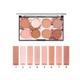 Miss Rose Professional 8 Color Face Highlighting & Contour Palette 7003 - 050N 01 20 gm - Face Palettes