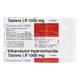 COMBUTOL 1GM TABLET 10'S - Tuberculosis (Tb)-Ant