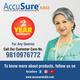 AccuSure Automatic Digital Blood Pressure Monitor 3 Color Display (AS02) 1's - Blood Pressure Monitor Device