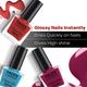 Facescanada Ultime Pro Splash Nail Enamel Pink Rouge 103 8 ml - Nail Polish
