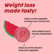 Plix Original Apple Cider Vinegar Effervescent Tablet - Juicy Watermelon (Pack of 4 x 15's) 1's - Apple Cider Vinegar - Acv
