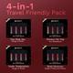 Pilgrim Bold Mistress Matte Mini Liquid Lipstick 4 in 1 Pack Smudgeproof, Hydrating & Lightweight 4 ml - Liquid Lipsticks