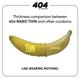 Bold Care 404 by Bold Care Nano Thin Condoms (Pack of 3 x 10) - Plain/Flavoured Condoms