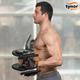 Tynor Sport Grip Gym Gloves - Black & Orange (XL) 1's - Gym Accessories
