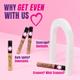 Elle 18 Get Even Concealer, Pearl, Buildable Coverage, For Dark Spots & Fine Lines 5.4 ml - Concealer