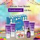 Globus Naturals Pre and Post Holi Ritual Herbal Kumkumadi Skin Care Gift Box, for All Skin Types - Both Men and Women, Face Wash 100gm, Face Scrub 100gm, Face Cream 100gm and Face Pack 100gm 1's - Makeup Kits & Sets