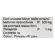 Glimex M 1mg/500mg Tablet 10'S - Diabetes-Ant