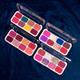 Matt Look intense Eye 8 in 1 Eyeshadow Palette Highly Pigmented, Long Lasting Metallic Glitter Nudes,04 12 gm - Eye Shadow Palettes
