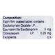 CILAPAM LS 5 Tablet 15's - Depression-Ant