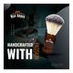 Man Arden Premium Shaving Brush - Uniquely Handcrafted, Exfoliating Action 1's - Shaving Brushes