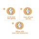 Plum Chamomile and White Tea Brighten-Up Face Scrub 75gm - Face Scrubs