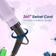 Vega Go Mini Hair Waver with Ptc Ceramic Coated Plates for Women, Purple (VHWR-02) 350 gm - Rollers & Curlers