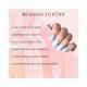 Just Herbs Nail Polish 21 Chemical Free Formula, Quick Dry, Glossy, Black Berry 6 ml - Nail Polish