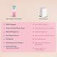 Setu Organic Rose Water/Gulab Jal Spray - Premium Face Mist, Toner for Brighter and Hydrated Skin 100 ml - Toners