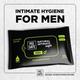 Pee Safe Biodegradable Natural Intimate Wet Wipes with Tea Tree Oil and Lactic Acid for Men 10's - Tissues & Wipes