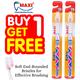 MAXI Zebra Toothbrush - Soft/Medium (Buy 1 Get 1 Free) - Toothbrushes
